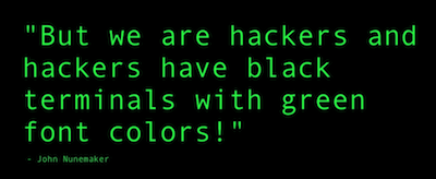 We are Hackers