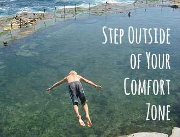 outside comfort zone