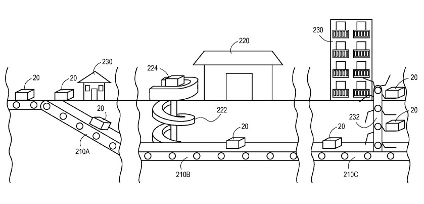 Underground Package Delivery System