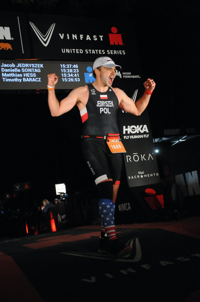 Ironman California 2022 Finish Line